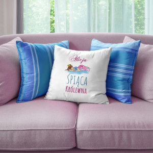 Poduszka z nadrukiem - Śpiąca Królewna