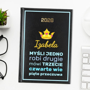 Kalendarz książkowy na 2026 rok z imieniem - Definicja kobiecości