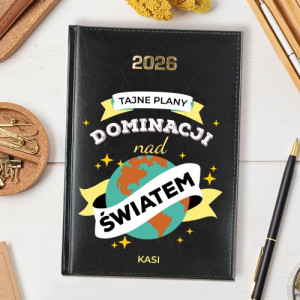 Kalendarz na 2026 rok z dedykacją dla niej - Tajne Plany