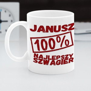 Kubek z nadrukiem dla szwagra - Najlepszy Szwagier