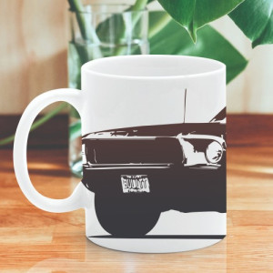 Kubek z nadrukiem dla fana motoryzacji - Fan szybkich bryk