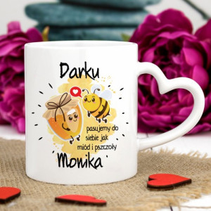 Kubek z nadrukiem - Miód i Pszczoły