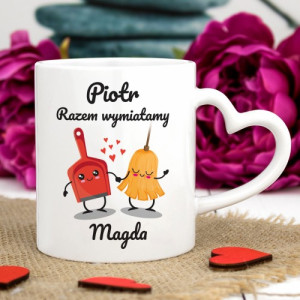 Kubek z nadrukiem - Razem Wymiatamy