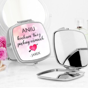 Lusterko z nadrukiem - Piękny Uśmiech