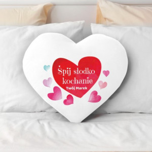 Poduszka z nadrukiem - Śpij Słodko