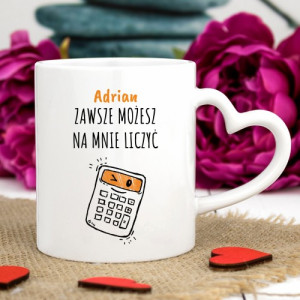 Kubek z nadrukiem - Możesz Na Mnie Liczyć