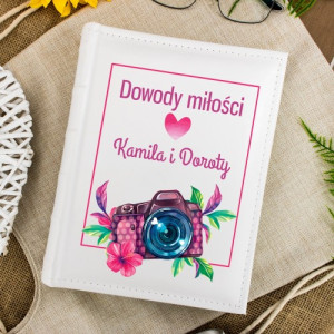 Album na zdjęcia z nadrukiem - Dowody Miłości