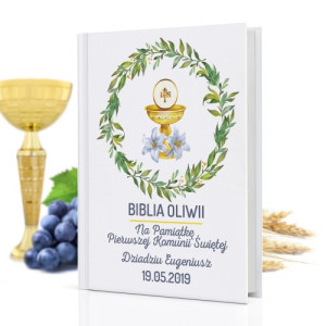 Biblia dla dzieci na komunię - Święty kielich