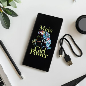 Powerbank 20000mAh z nadrukiem dla niej - Girl Power