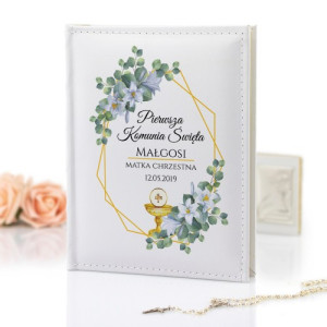 Album na zdjęcia z nadrukiem dla dziewczynki - Kwiaty