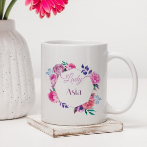 Kubek do kawy z nadrukiem dla niej - Lady