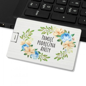 Pendrive personalizowany karta 32 GB dla niej - Pamięć Podręczna