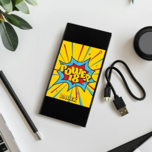 Powerbank 20000mah z nadrukiem na 18 urodziny dla niego - Power
