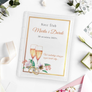 Album na zdjęcia z dedykacją na prezent na ślub - Nasz Ślub