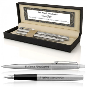 Pióro i długopis Parker z grawerem dla szefowej - W Dniu Jubileuszu