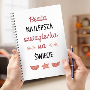 Notes personalizowany dla szwagierki - Komplement