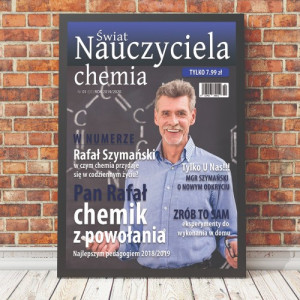 Okładka magazynu dla nauczyciela chemii - Chemik