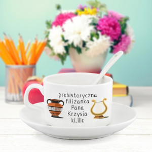 Filiżanka z nadrukiem na prezent dla historyka - Czarka