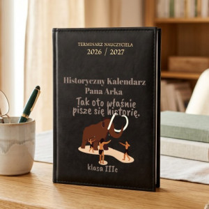 Kalendarz historyka 2026/2027 z nadrukiem - Rocznik