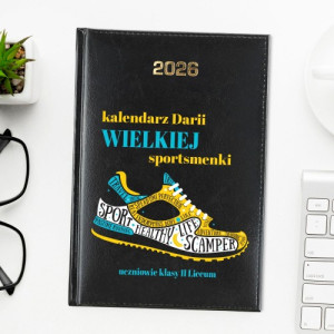 Kalendarz dla nauczyciela wf-u na 2026 rok - Wielki sportowiec