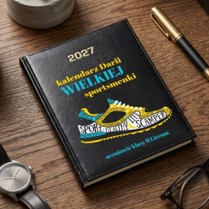 Kalendarz dla nauczyciela wf-u na 2027 rok - Wielki sportowiec
