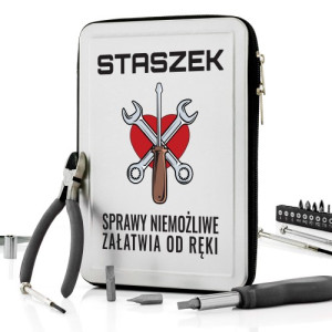 Zestaw narzędzi z nadrukiem - Magik