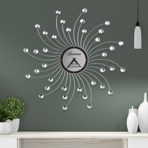 Zegar z nadrukiem na ścianę - Jubilatka