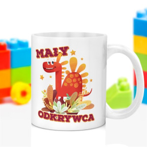 Kubek dla dziecka z imieniem - Odkrywca