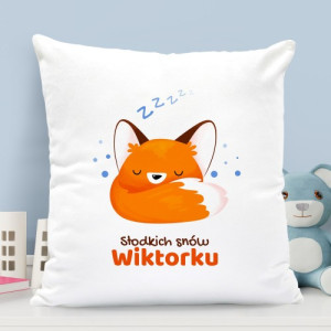 Poduszka dekoracyjna dla chłopczyka - Słodkich Snów