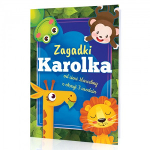 Książka z personalizacją - Zagadki dla dzieci