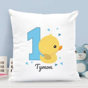 Poduszka na roczek dla chłopczyka - Pisklaczek