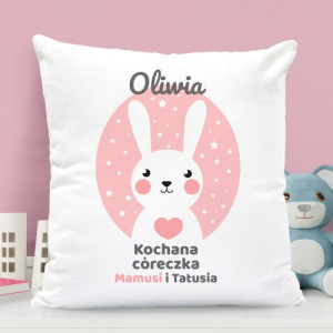 Poduszka dekoracyjna dla dziewczynki - Córeczka