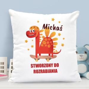 Poduszka dekoracyjna z nadrukiem dla chłopczyka - Ananas