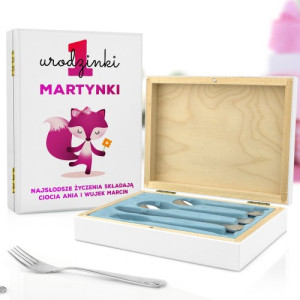 Sztućce dla dzieci z grawerem - Na Roczek