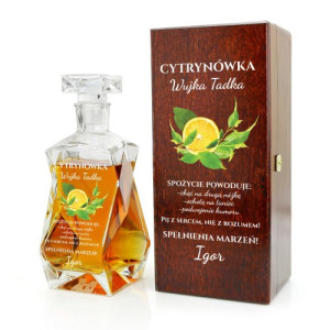 Karafka z nadrukiem dla wujka w skrzynce - Made in Wujek