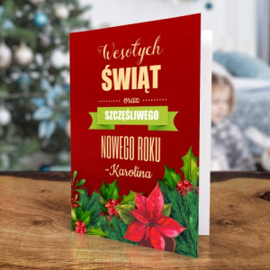 Kartka na Boże Narodzenie - Dni Radości