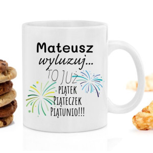 Kubek z nadrukiem na upominek dla nastolatka - Fajrant