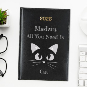 Kalendarz z nadrukiem na 2026 rok - My Cat