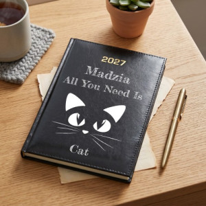 Kalendarz z nadrukiem na 2027 rok - My Cat