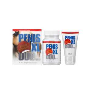 Penis XL Duo Pack EFS - Tabletki ( 30szt ) + Krem ( 30ml ) - Na libido dla mężczyzn