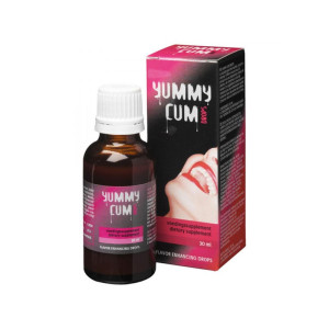 Yummy Cum Drops - 30ml - Silny wytrysk, więcej spermy, lepszy smak