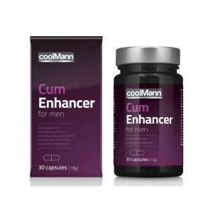 Coolmann Cum Enhancer - 30szt - Tabletki na silny wytrysk, więcej spermy, lepszy smak
