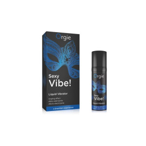Orgie Sexy Vibe! wibrator w płynie - 15ml