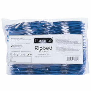 Prezerwatywy - Pasante Ribbed Passion - 144 szt.