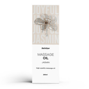Naturalny olejek do masażu o zapachu jaśminu - Satisfyer High-Quality Massage Oil - 250 ml