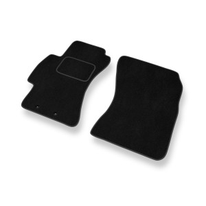 Alfombrillas de Velour adecuadas para Subaru Impreza III Hatchback, Berlina (2007-2011) - alfombras para coche - Premium color negro