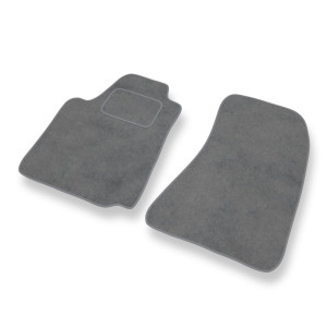 Alfombrillas de Velour adecuadas para Alfa Romeo Giulietta Hatchback (2010-2020) - alfombras para coche - Premium color gris