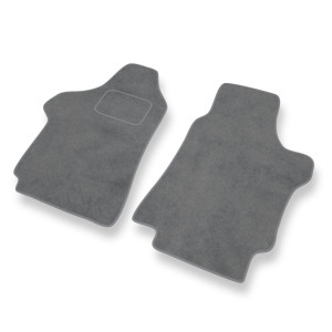 Alfombrillas de Velour adecuadas para Hyundai H-1 II Furgoneta (2008-2021) - alfombras para coche - Premium color gris