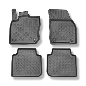 Alfombrillas de TPE adecuadas para Volkswagen Tayron SUV (03.2025-....) - sin la tercera fila - alfombras para coche