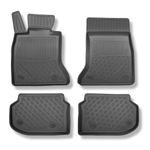 Alfombrillas de TPE adecuadas para BMW 5 F11 Touring (03.2010-2013) - sin X-drive; espacio de guías de los asientos delanteros (parte trasera) 415 mm